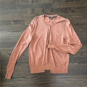 Banana Republic Knit Brown Cardigan in Size Extra Small